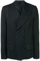 Thumbnail for your product : Ann Demeulemeester pinstripe fitted blazer