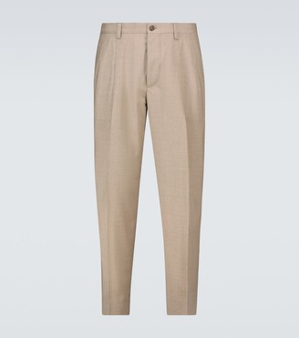 Dolce & Gabbana Stretch-wool tailored pants