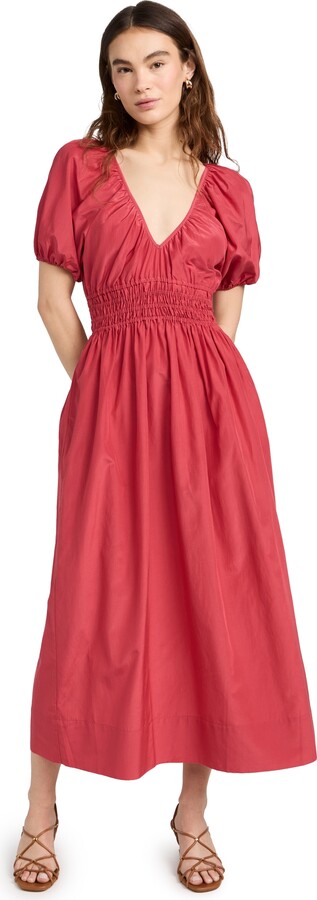 Faithfull The Brand Teatro Midi Dress