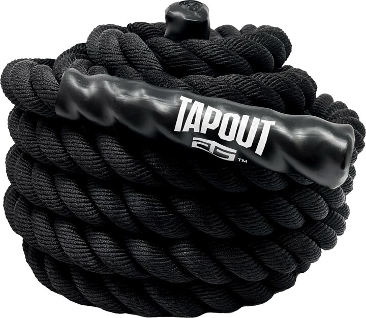 Tapout 40' Battle Rope, Black
