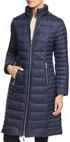 Thumbnail for your product : Kate Spade Faux Fur Trim Hooded Puffer Coat