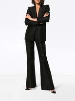 Thumbnail for your product : Versace silk jacquard mock croc blazer