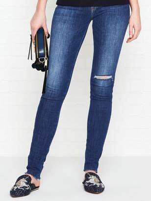 GUESS High Waist Skinny Jeans - Blue