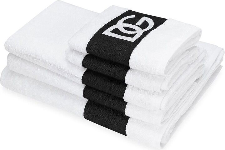 Dolce & Gabbana Logo-Print Bath Towel - ShopStyle