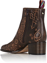 Thumbnail for your product : Valentino Women's Santeria Leather Ankle Booties