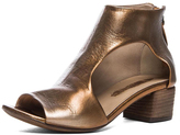 Thumbnail for your product : Marsèll Bo Leather Booties in Bronze