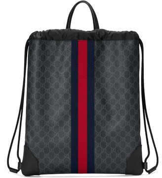 gucci soft gg supreme backpack black
