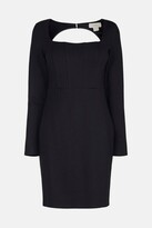 Thumbnail for your product : Long Sleeve Ponte Mini Dress