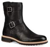 Thumbnail for your product : UGG Motorcycle Leather & Shearling-Lined Boots