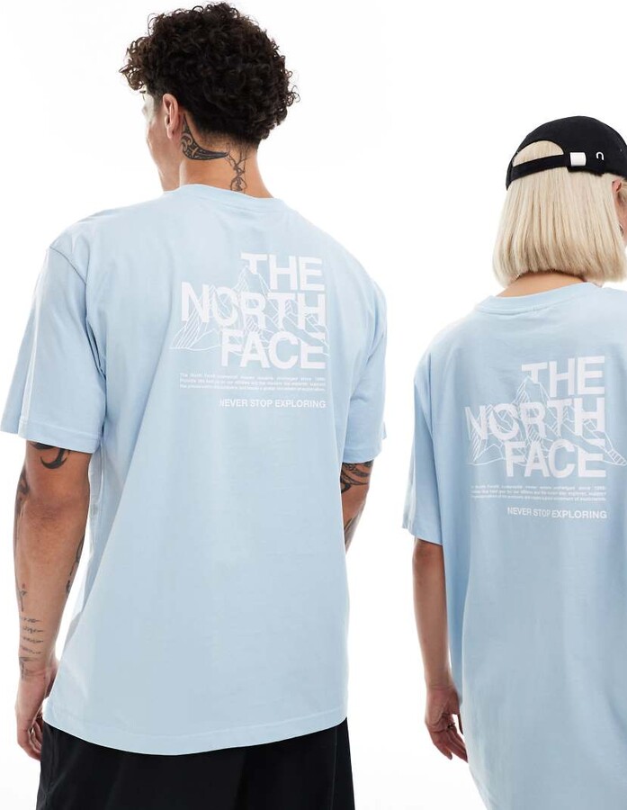The North Face Exotic Days backprint oversized t-shirt in