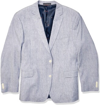 tommy hilfiger light blue blazer