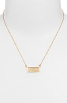 Thumbnail for your product : Anna Beck 'Gili' Reversible Bar Pendant Necklace