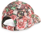 Thumbnail for your product : Amici Accessories Women's Rose Floral Print Ball Cap - Black
