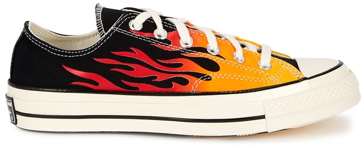 converse flame shoes
