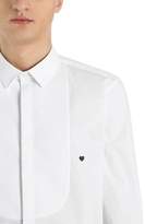 Thumbnail for your product : Neil Barrett Cotton Poplin Shirt W/ Plastron & Heart