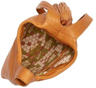 Hobo Blossom Leather Clutch