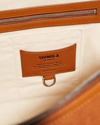 Shinola Men's Canfield Grained Leather Duffel Bag
