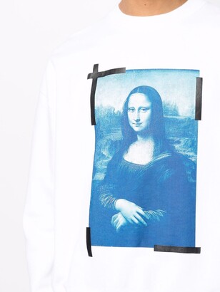 Off-White Mona Lisa-print sweatshirt