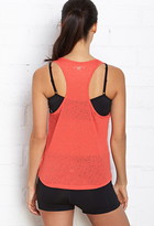 Thumbnail for your product : Forever 21 Burnout Gym Tank