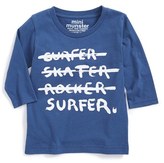 Thumbnail for your product : Munster 'Wanabe' Long Sleeve T-Shirt (Baby Boys)