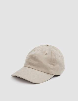 Norse Projects Fake Suede Sports Cap in Sand