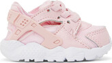 Thumbnail for your product : Nike Baby Pink Huarache Run Sneakers