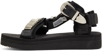 Toga Black Suicoke Edition Depa-SP Sandals