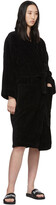 Thumbnail for your product : Palm Angels Black Logo Bath Robe