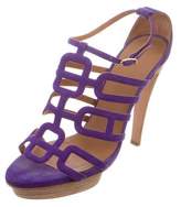 Thumbnail for your product : Hermes Suede Oracle Sandals