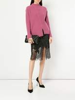 Thumbnail for your product : Robert Rodriguez Studio lace hem skirt