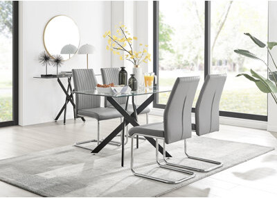 East Urban Home Lenworth 4 - People Dining Set