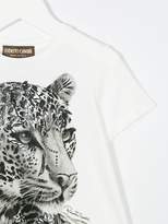 Thumbnail for your product : Roberto Cavalli Junior floral tiger print T-shirt