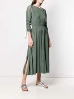 Thumbnail for your product : Sportmax ruched panel midi dress