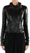 Thumbnail for your product : Rick Owens Leather Biker Jacket