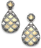 Thumbnail for your product : John Hardy Naga 18K Yellow Gold & Sterling Silver Teardrop Earrings