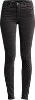 Thumbnail for your product : AG Jeans Farrah High-Rise Velvet Skinny Pants