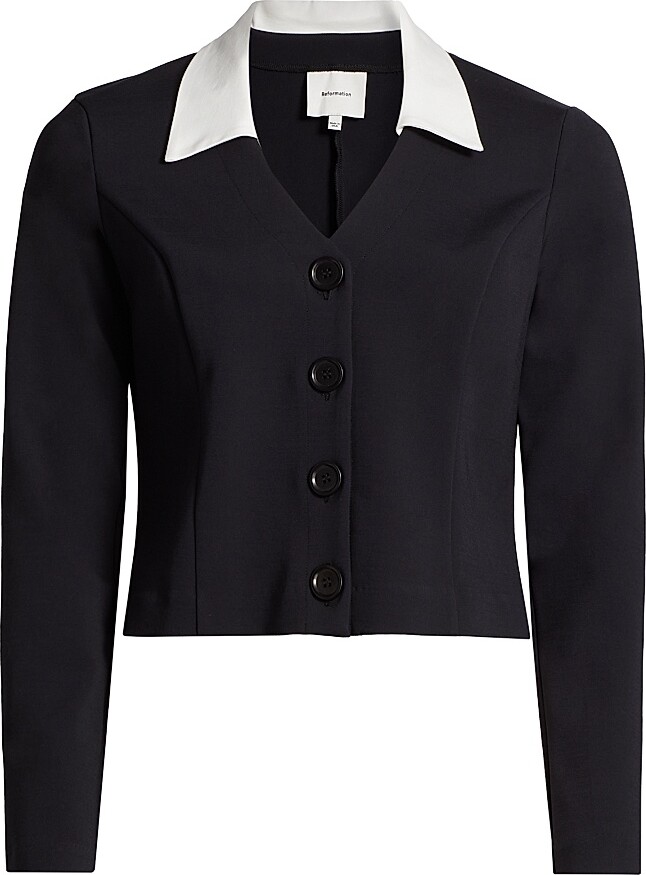 Reformation Women's Pia Knit Top - Black - Size XS