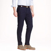 Thumbnail for your product : J.Crew Wallace & Barnes slim worker suit pant in tartan cotton-linen