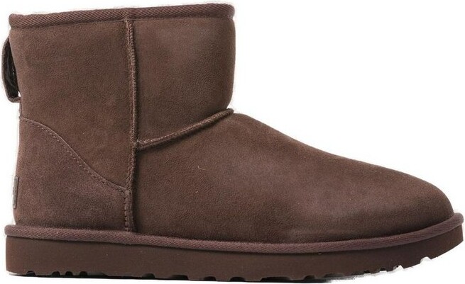 UGG Classic Mini II Logo-Patch Ankle Boots