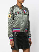 Thumbnail for your product : Diesel patch bomber jacket