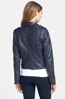 Thumbnail for your product : MICHAEL Michael Kors Wrinkled Leather Moto Jacket