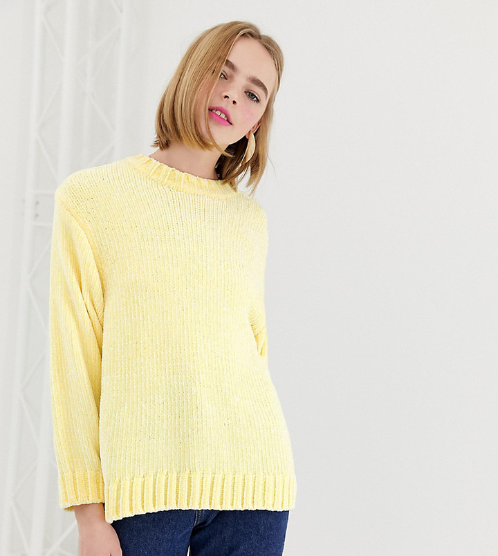 light yellow crew neck