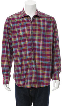 Robert Graham Patterned Button-Up Shirt