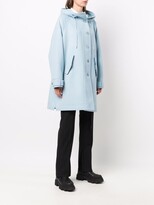 Thumbnail for your product : Ermanno Scervino Hooded Button-Down Coat