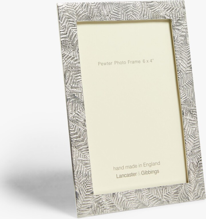 Lancaster and Gibbings Fern Leaf Pewter Photo Frame ShopStyle