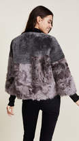 Thumbnail for your product : Jocelyn Shearling Patchwork Jacket