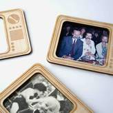 Thumbnail for your product : Wood Paper Scissors Retro Tv Magnetic Photo Frame
