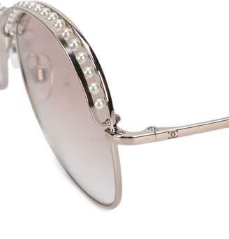 Chanel Eyewear oversized sunglasses