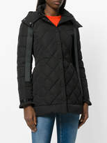 Thumbnail for your product : Armani Jeans quilted hooded coat