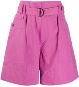 Thumbnail for your product : Etoile Isabel Marant Zayna high-waisted shorts